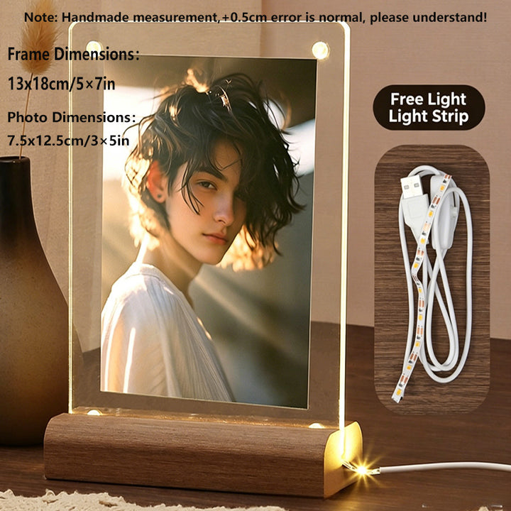 Magnetic Transparent Acrylic Photo Frame