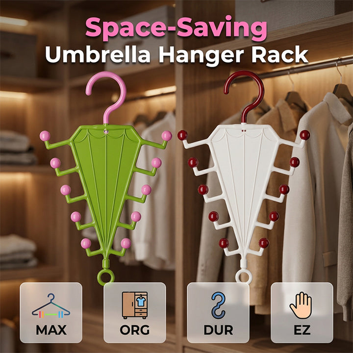 V-shaped double-sided hanging storage rack