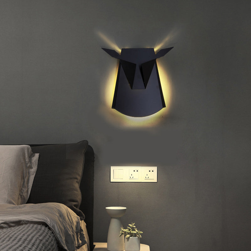 Decorative LED Bull-Head Wall Lamp