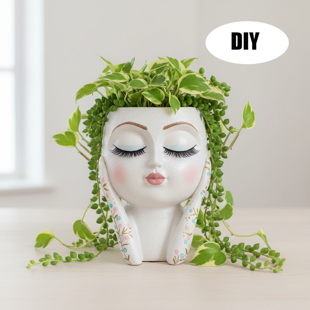 Best-selling "Cute Series" Flower Pots (Paintable)
