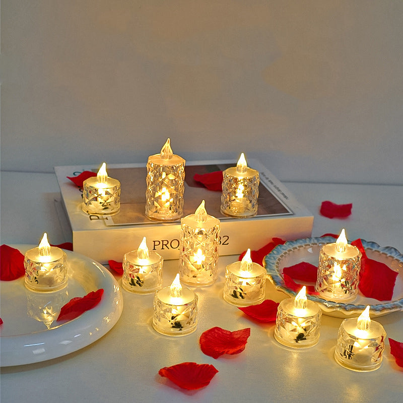Decorative LED candle prop light