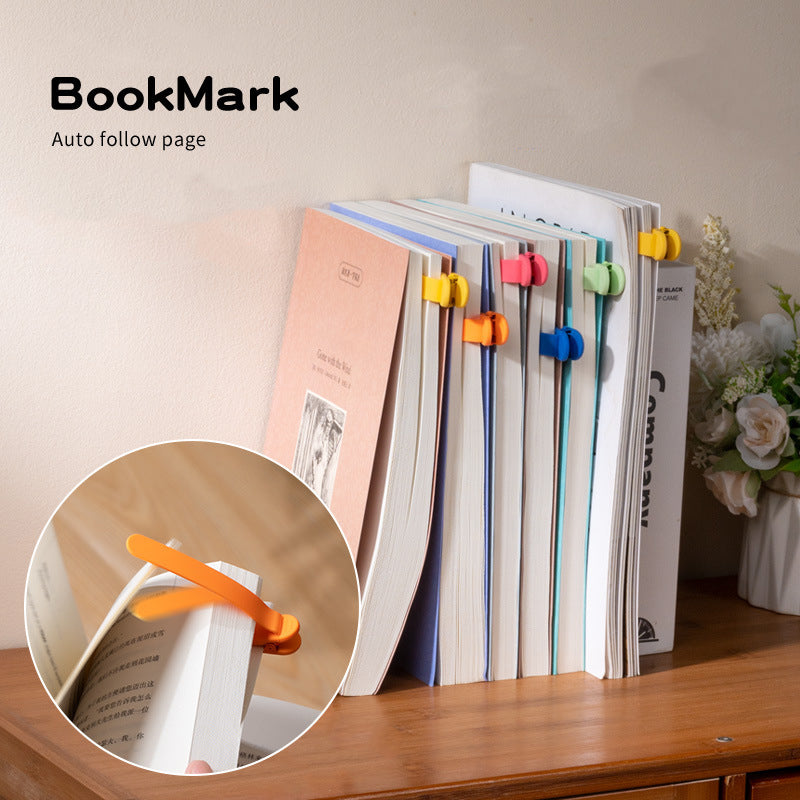 Silicone Clip Bookmark