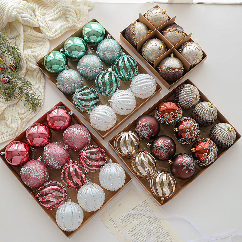 Best-selling premium 8cm Christmas ornament ball set