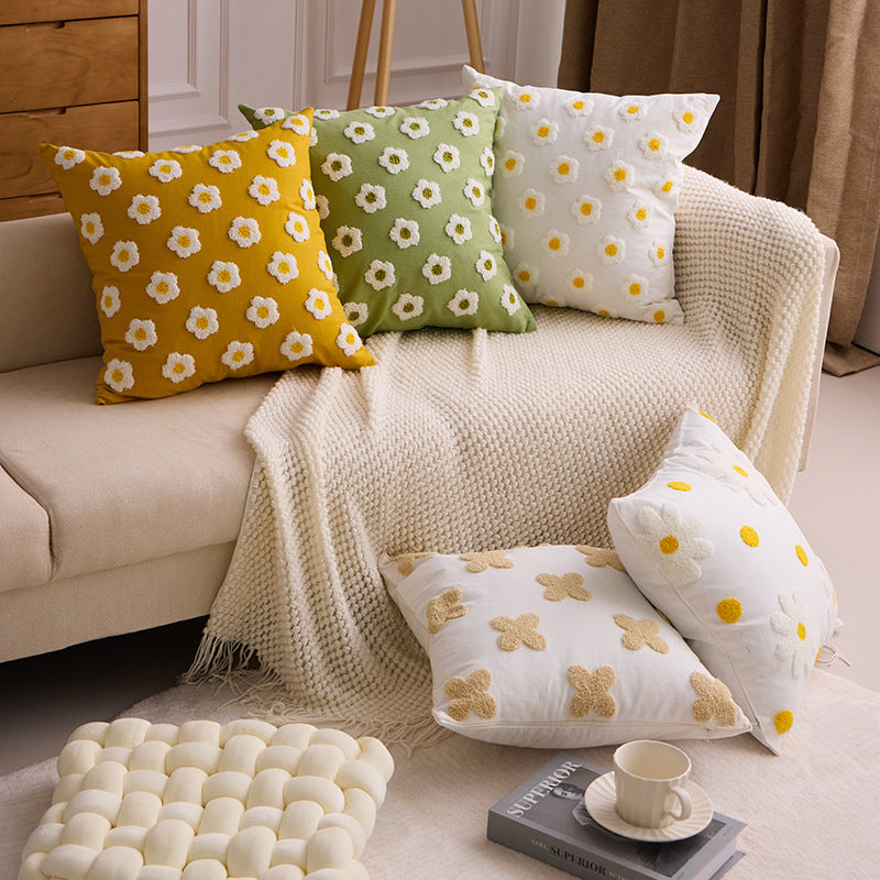 Embroidered Throw Pillow (Instagram Style)