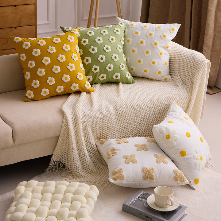 Embroidered Throw Pillow (Instagram Style)