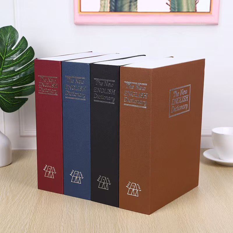 "Men's Secret" Creative Book-Style Safe