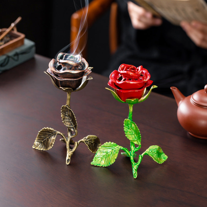 Alloy Rose Aroma Burner