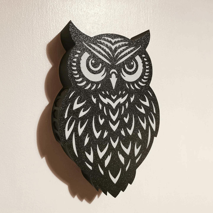 Owl wall lamp