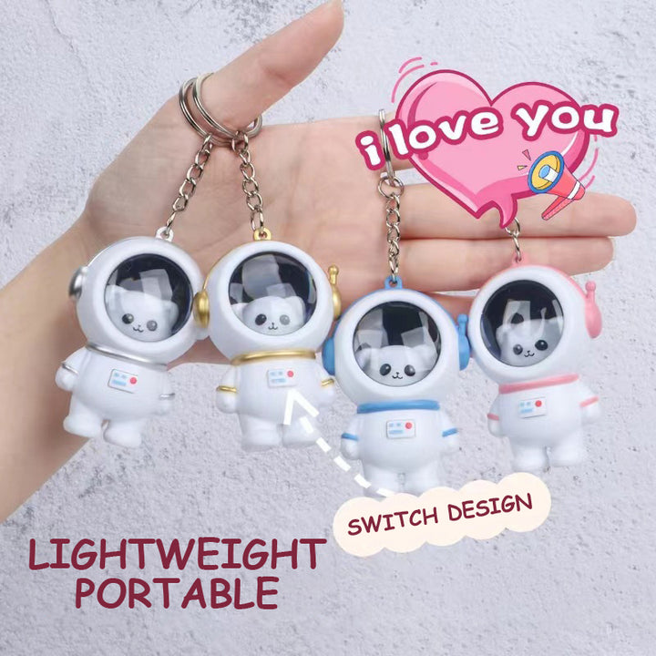 Starry Sky Astronaut Keychain — Couple&