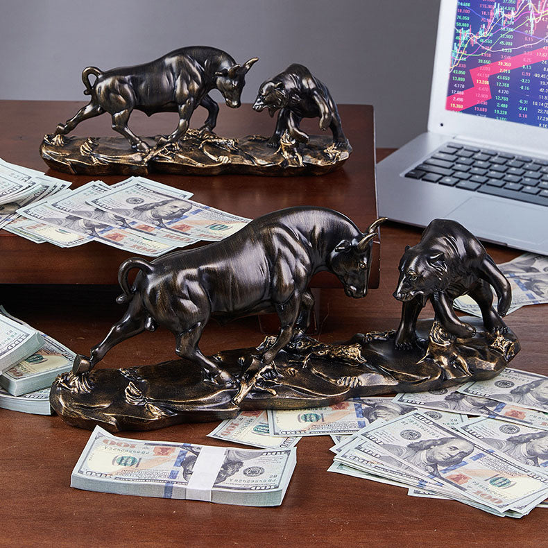 Bull & Bear Wealth Guardian – Attract Wealth & Trading Luck