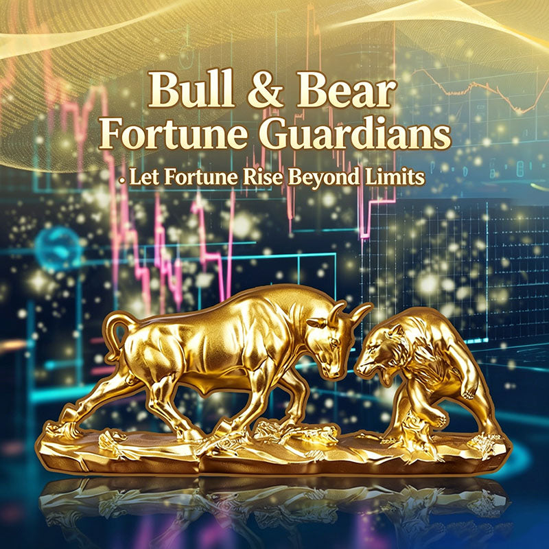 Bull & Bear Wealth Guardian – Attract Wealth & Trading Luck