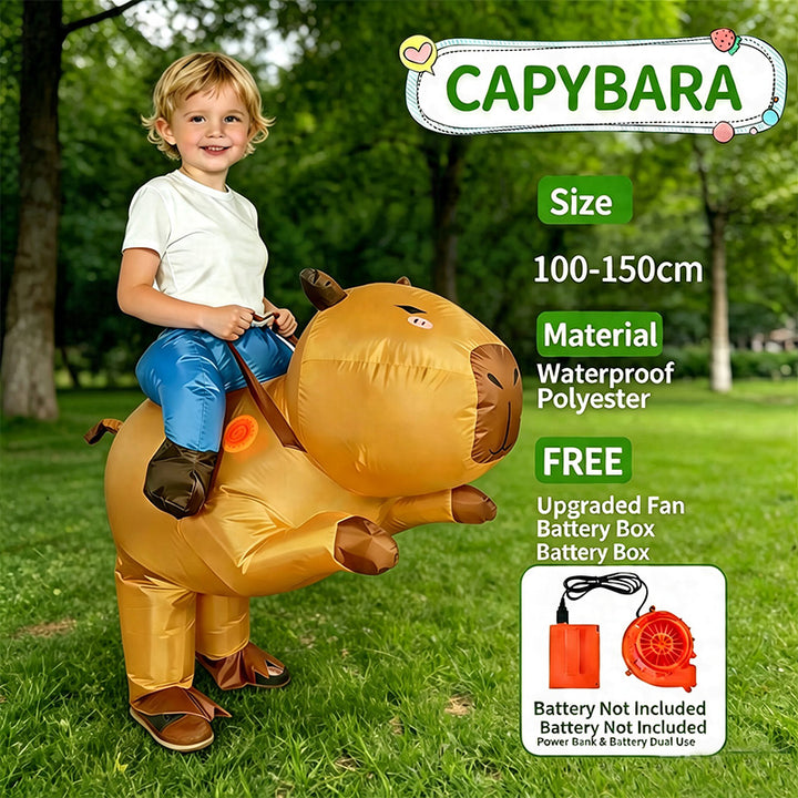 Fun inflatable costumes suitable for holiday parties and stage performances