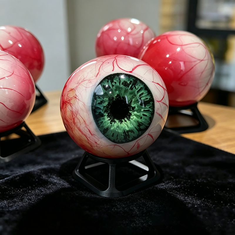 Demon's Eye Horror Resin Ornament