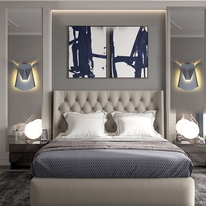 Decorative LED Bull-Head Wall Lamp