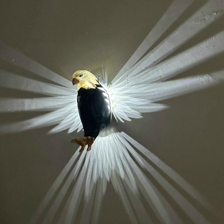 Eagle-Shaped Projection Night Light Wall Decor