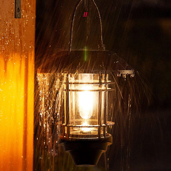 Waterproof Solar Vintage-Style Filament Garden Light