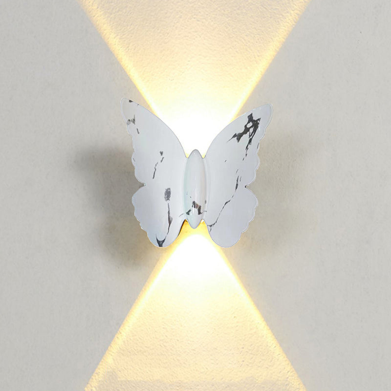 Aluminum Waterproof Outdoor LED Butterfly-Shaped Wall Light