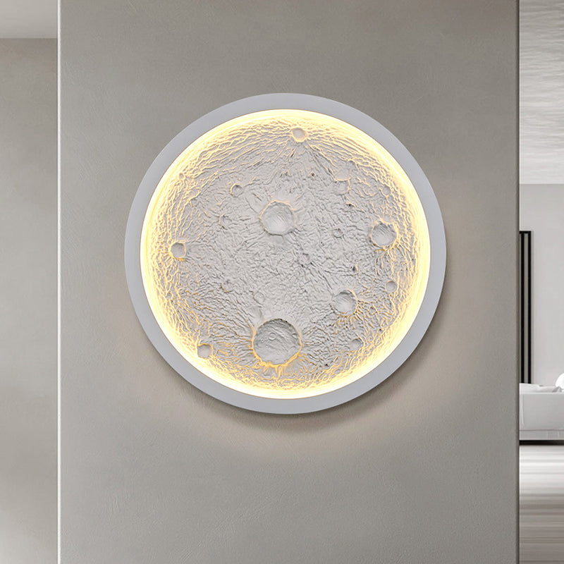 Creative Moon-Shaped LED Ceiling Light