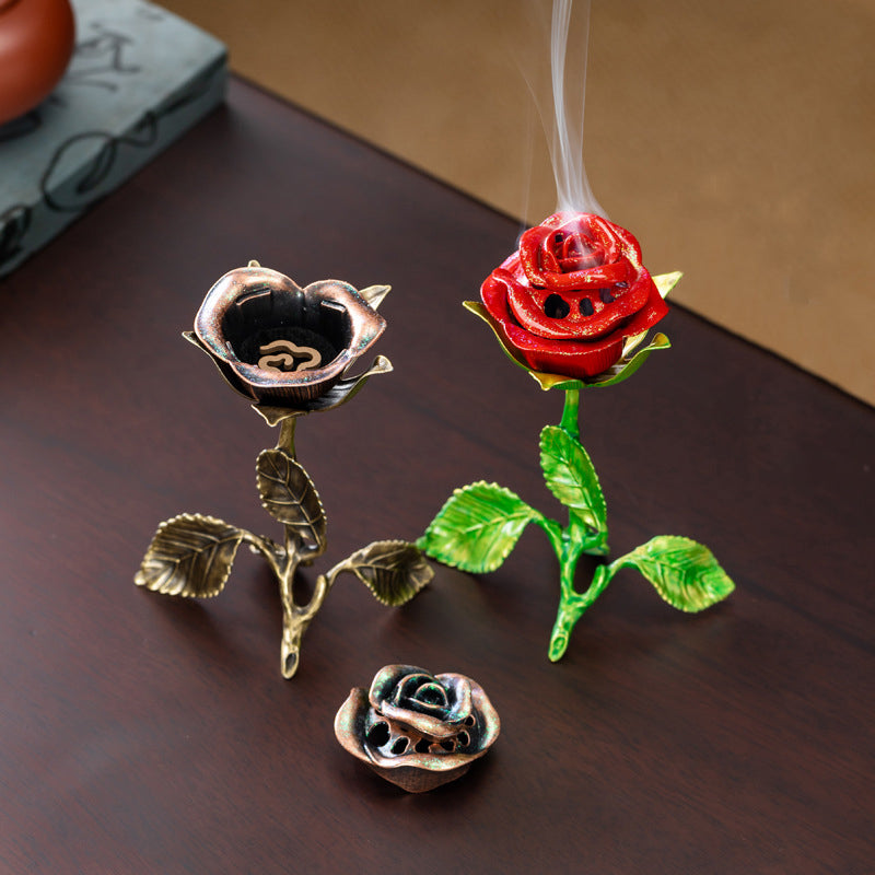 Alloy Rose Aroma Burner