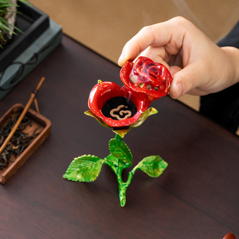 Alloy Rose Aroma Burner