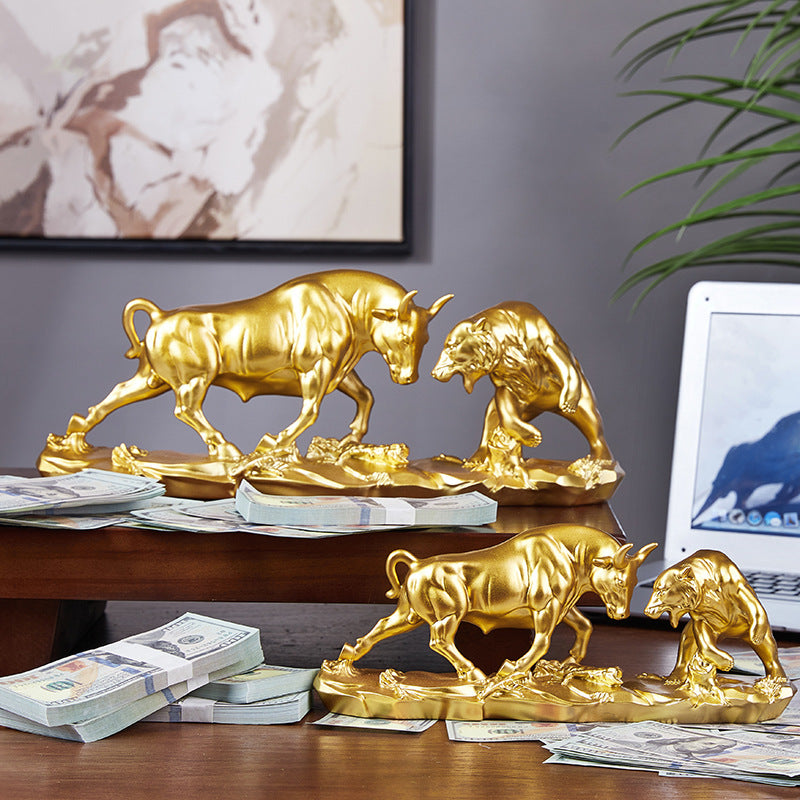 Bull & Bear Wealth Guardian – Attract Wealth & Trading Luck