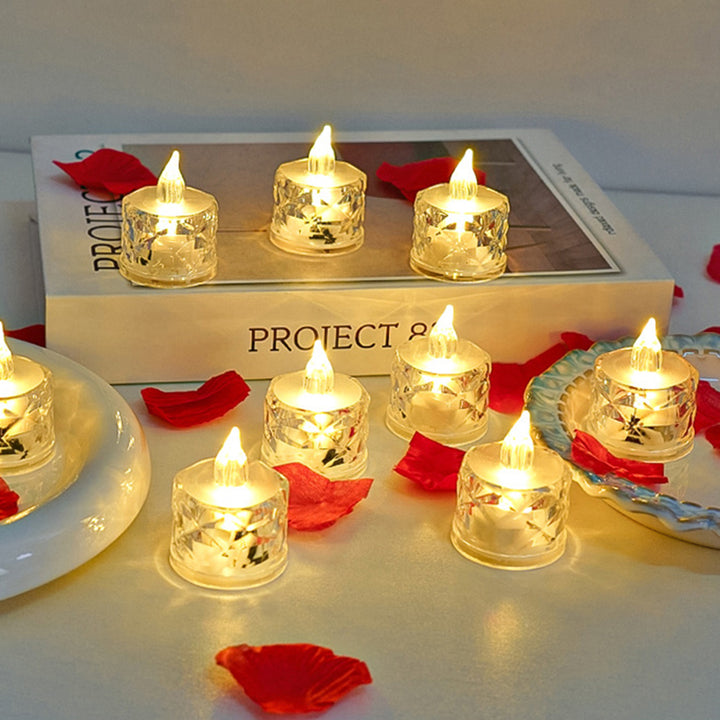 Decorative LED candle prop light