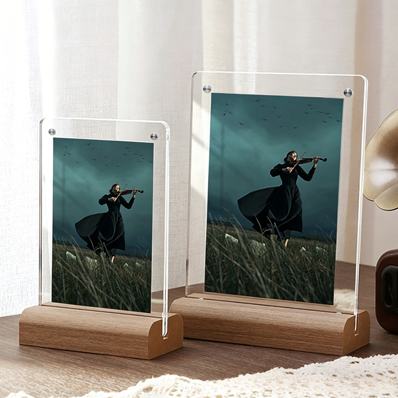Magnetic Transparent Acrylic Photo Frame