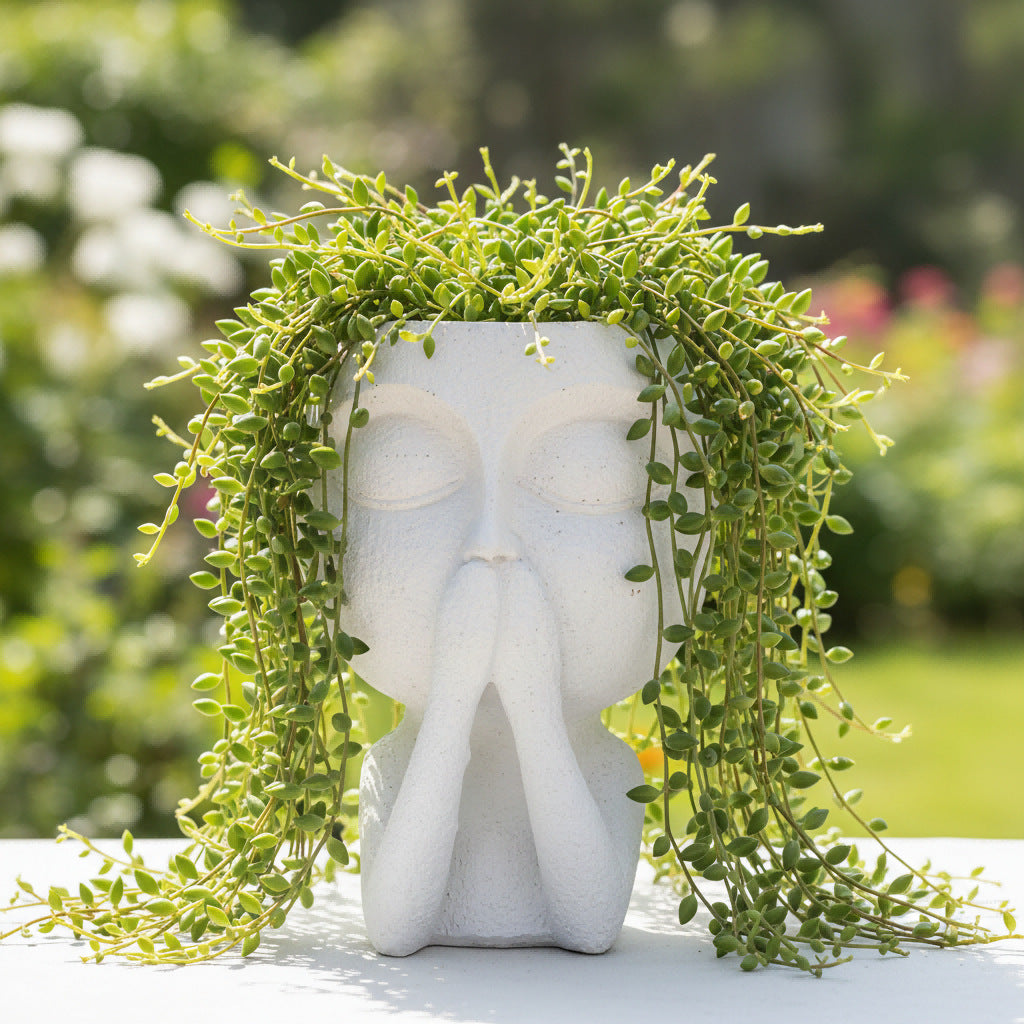 Best-selling "Cute Series" Flower Pots (Paintable)