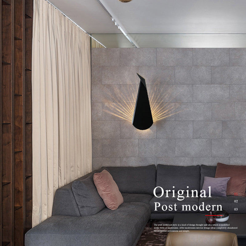 Creative LED Peacock Wall Lamp
