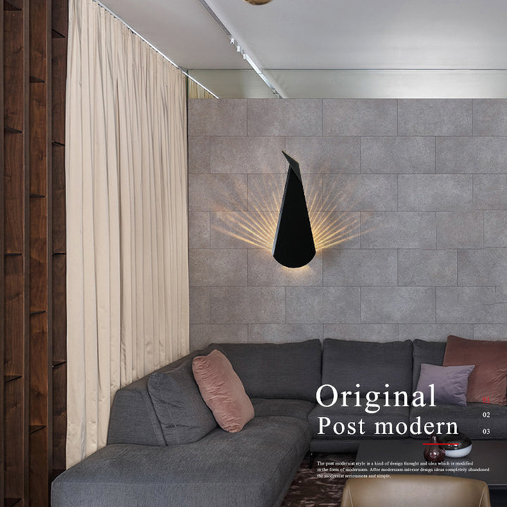 Creative LED Peacock Wall Lamp