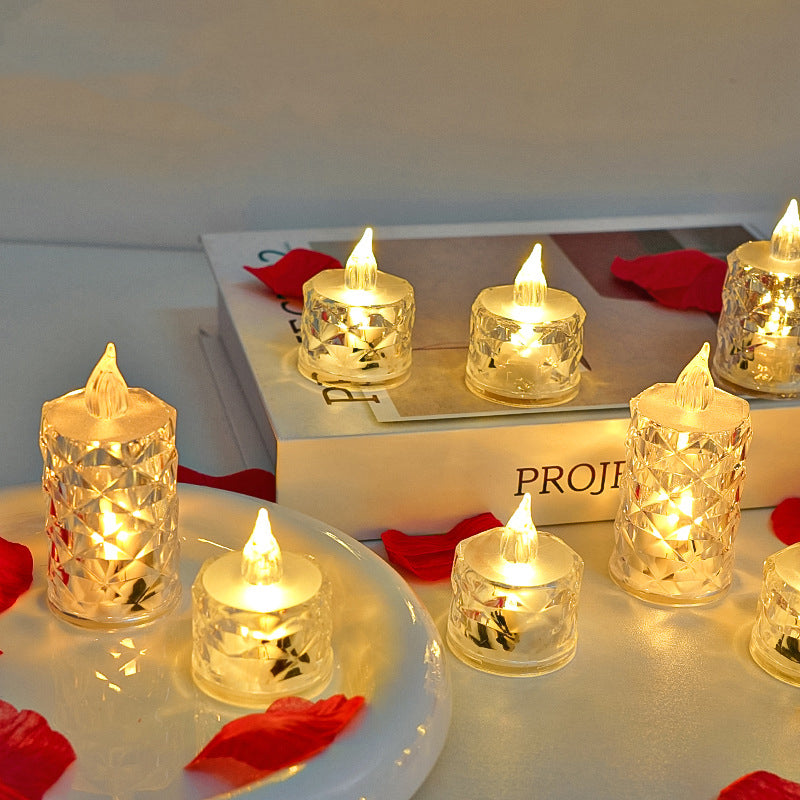 Decorative LED candle prop light