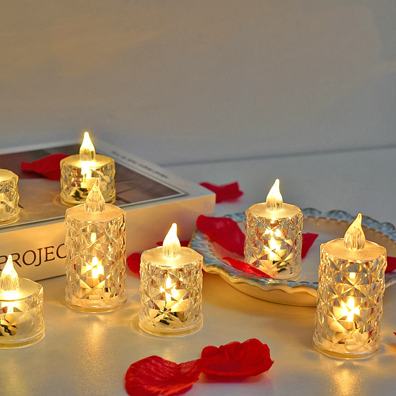 Decorative LED candle prop light