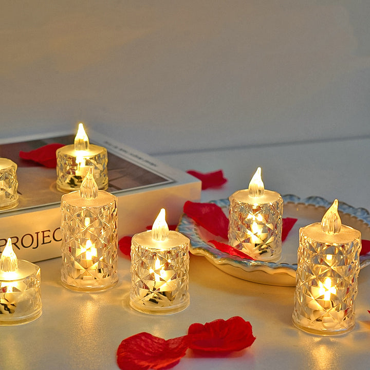Decorative LED candle prop light