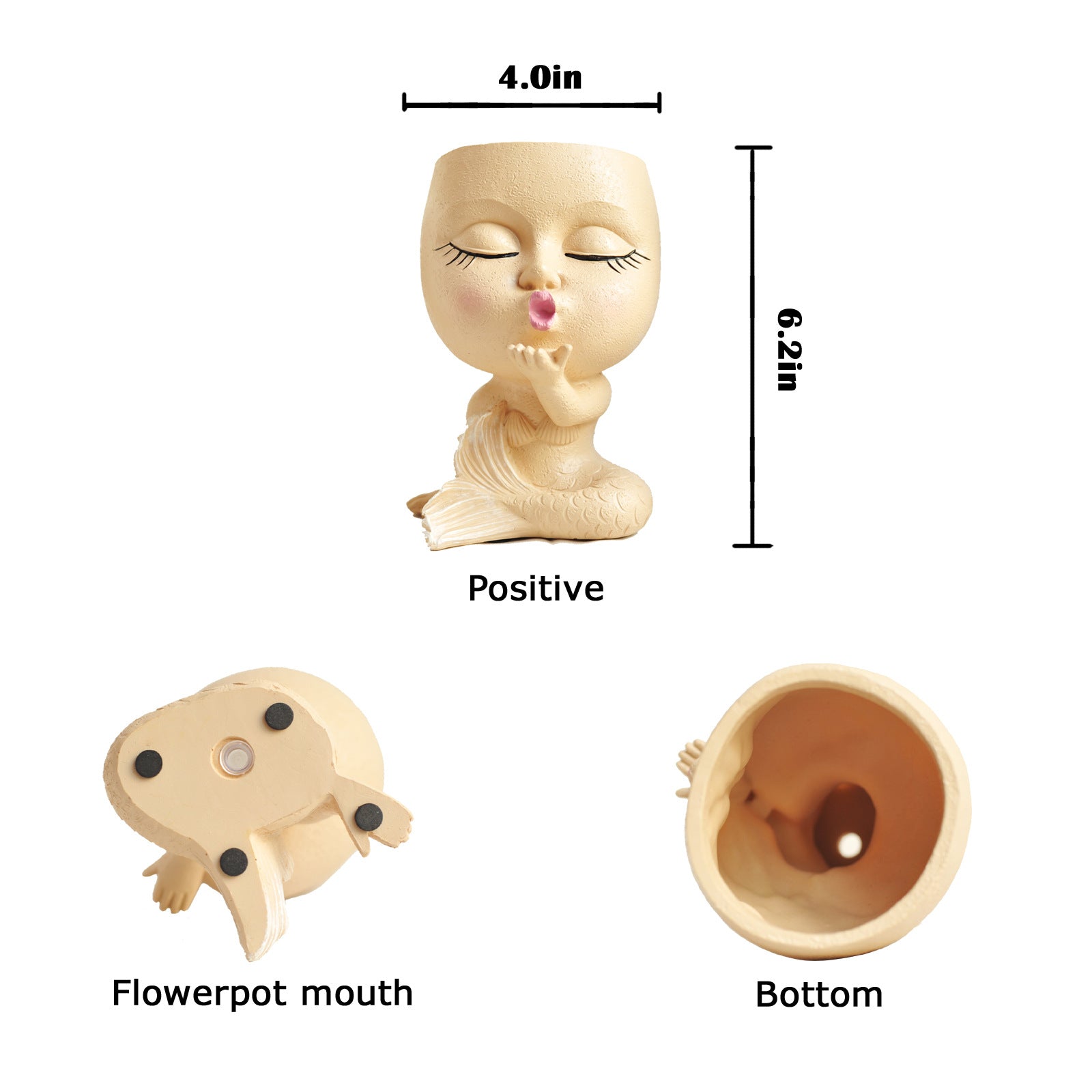 Flying Kiss of Love-Adorable Flowerpot