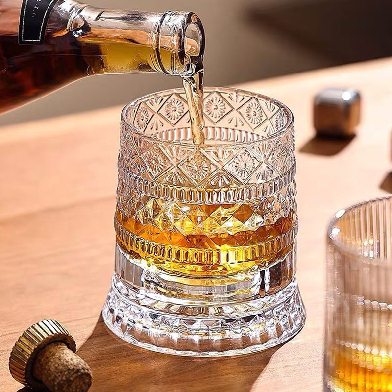 Creative and Stylish Rotating Whiskey Glass