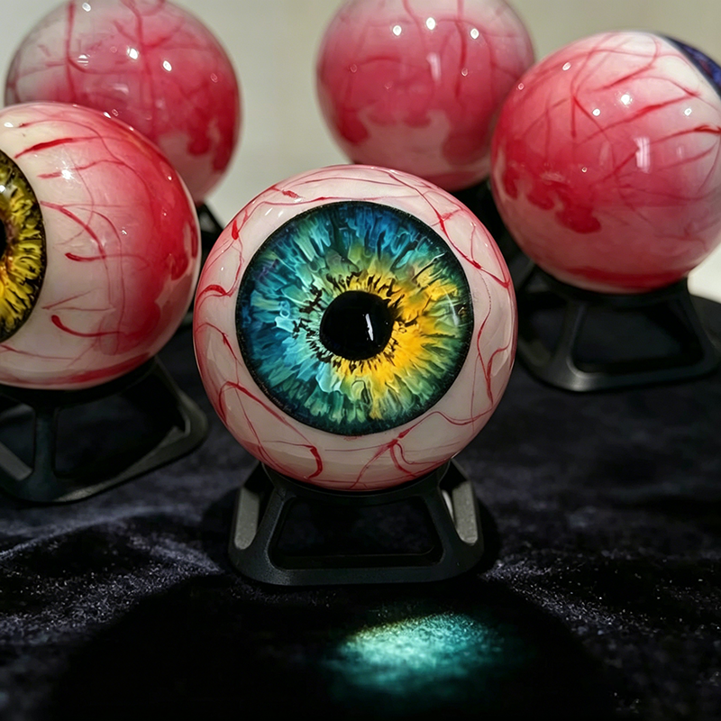 Demon's Eye Horror Resin Ornament