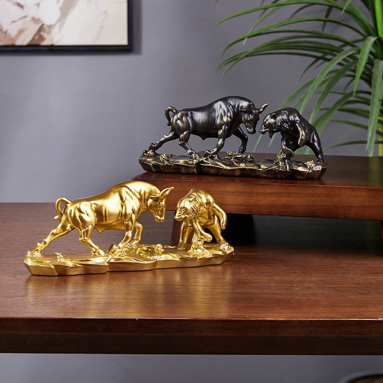 Bull & Bear Wealth Guardian – Attract Wealth & Trading Luck