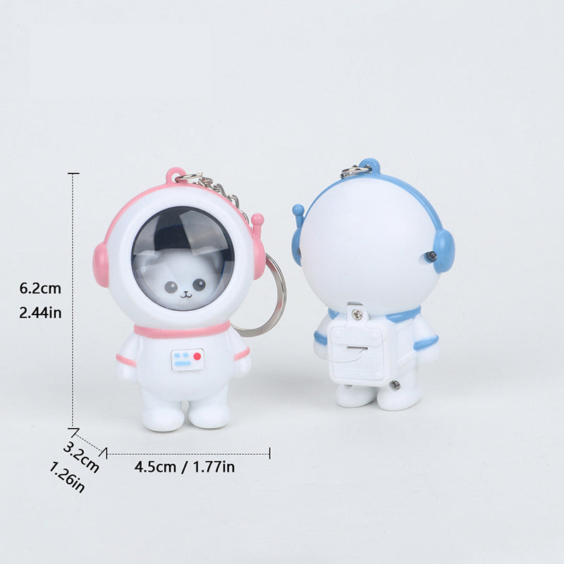 Starry Sky Astronaut Keychain — Couple&