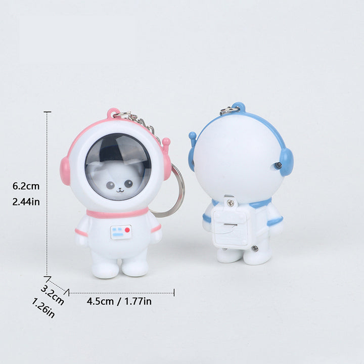Starry Sky Astronaut Keychain — Couple&
