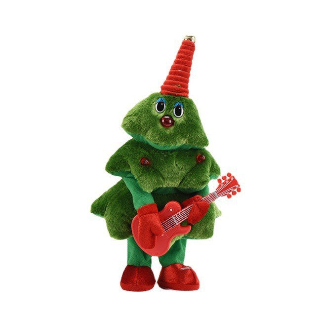 Electric swaying plush toy that sings and dances