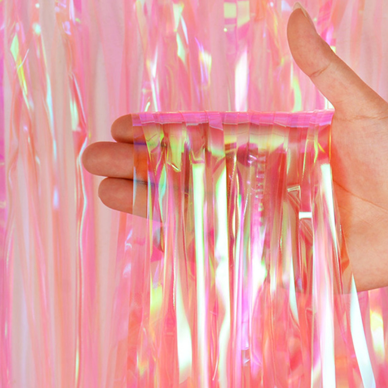 Starlight Rainbow Tinsel Curtain (The Top Choice for Festive Parties)