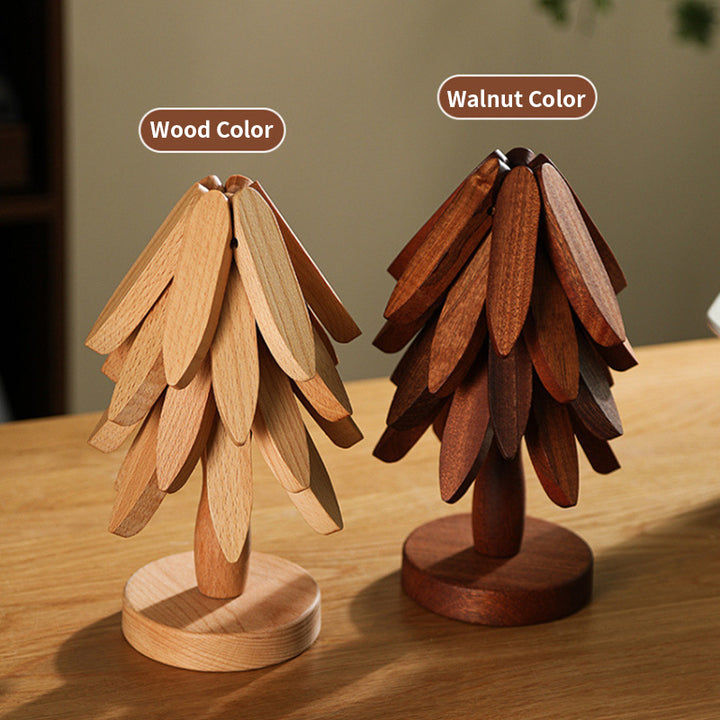 Premium Heat-Resistant Solid Wood Trivet