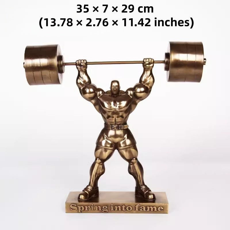 Cold-cast copper toughness strongman