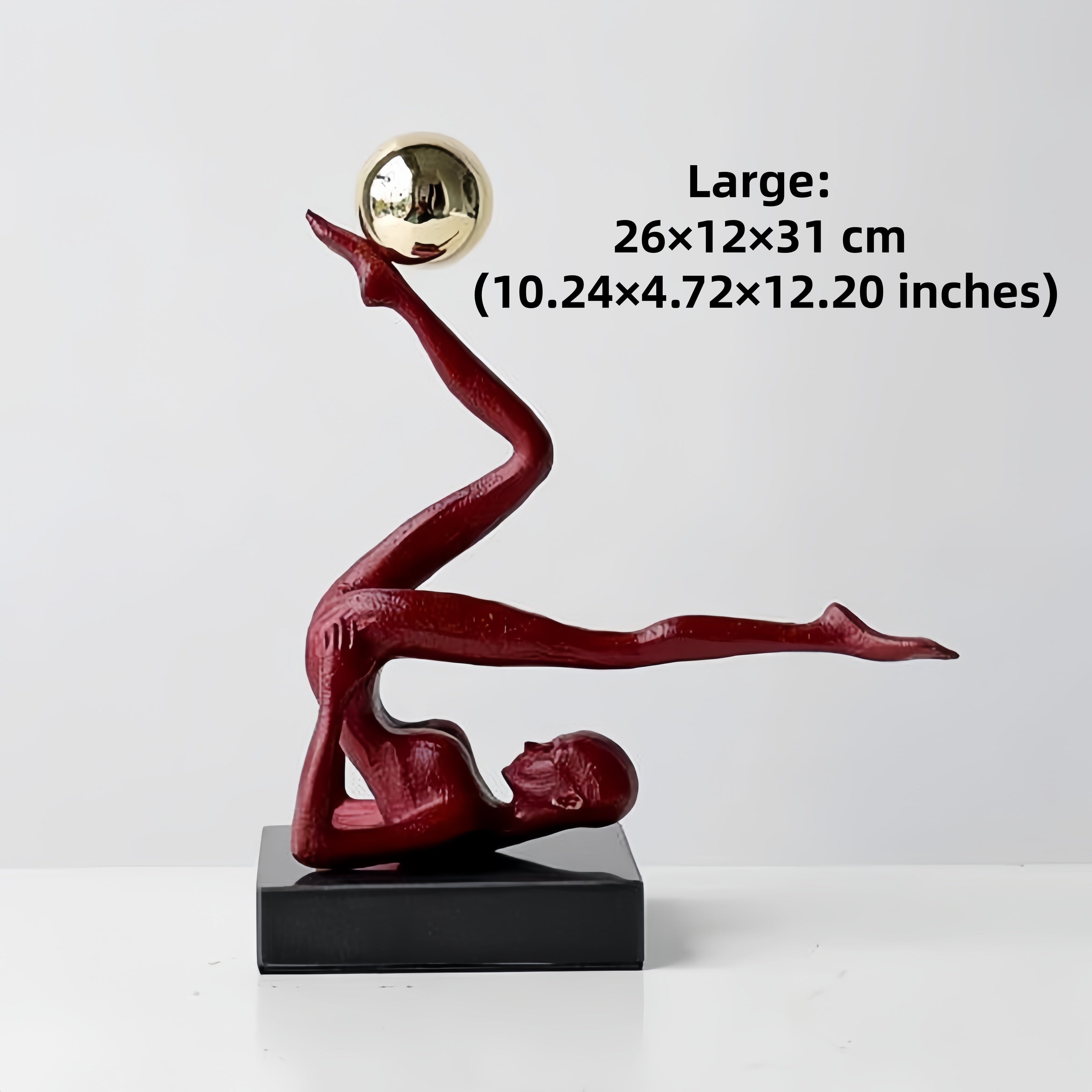 The Equilibrium - Handstand Figure Sculpture in Cast Iron