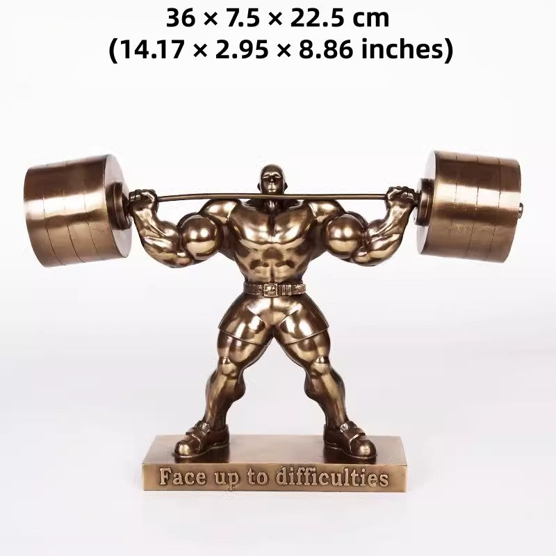 Cold-cast copper toughness strongman