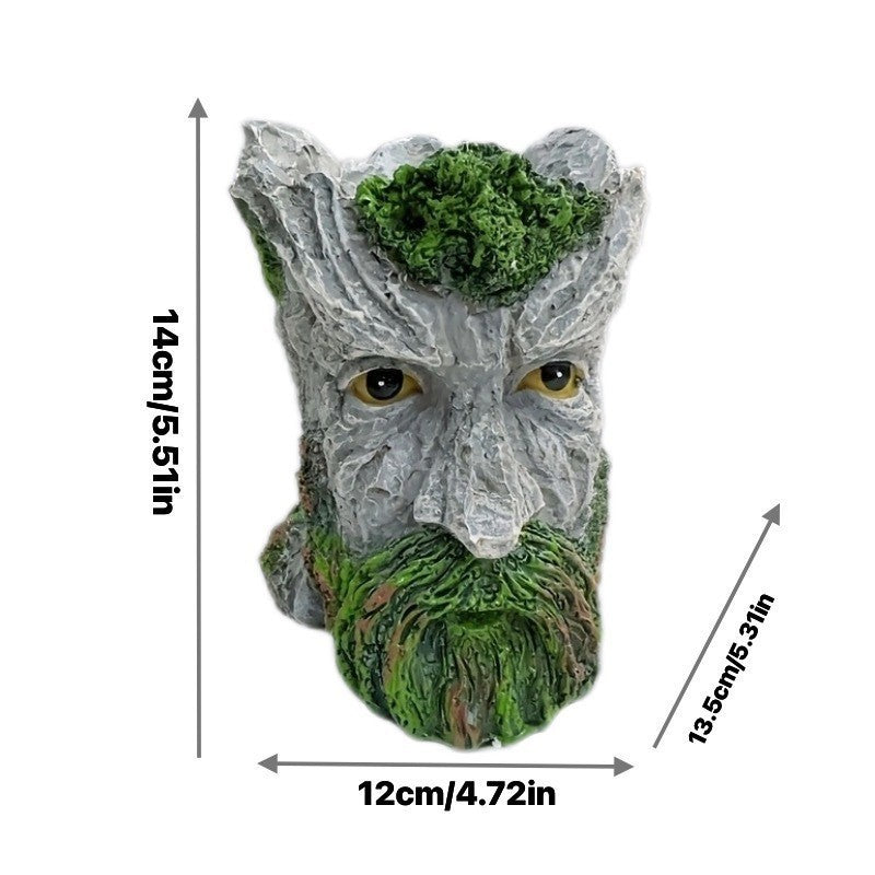 Whimsical "Old Man" Planter — Home Potted Plant Decor