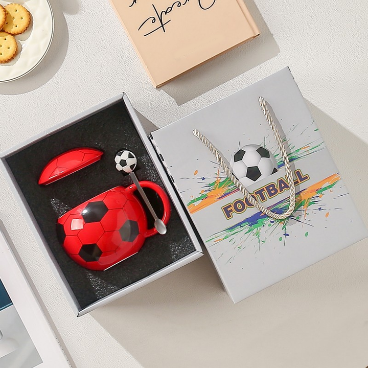 Football Commemorative Mug (Gift Boxed)