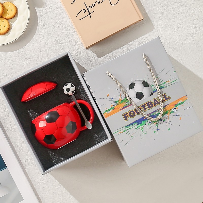 Football Commemorative Mug (Gift Boxed)