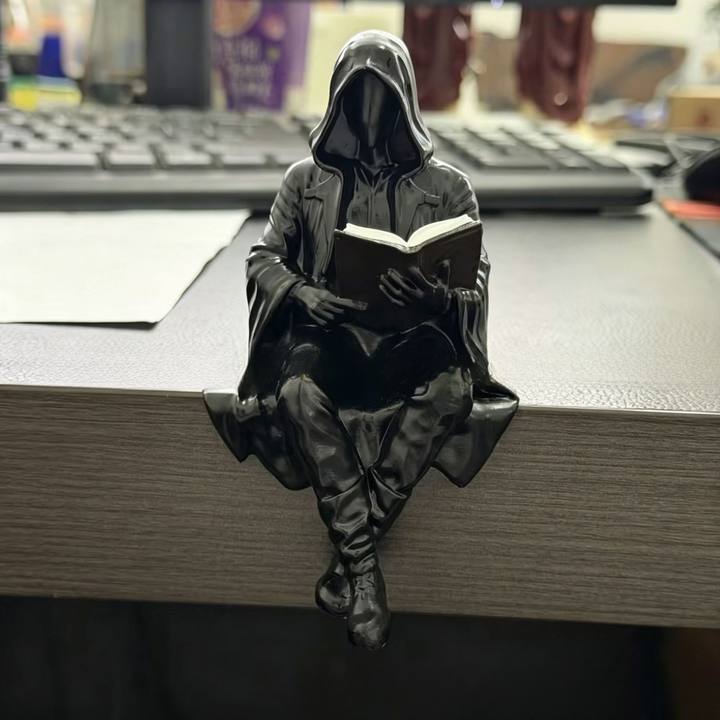 Cloaked Skeleton Resin Ornament