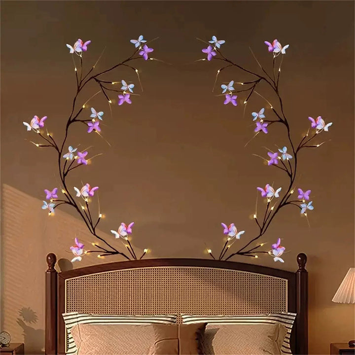 Bendable decorative LED string lights (branch/vine style)